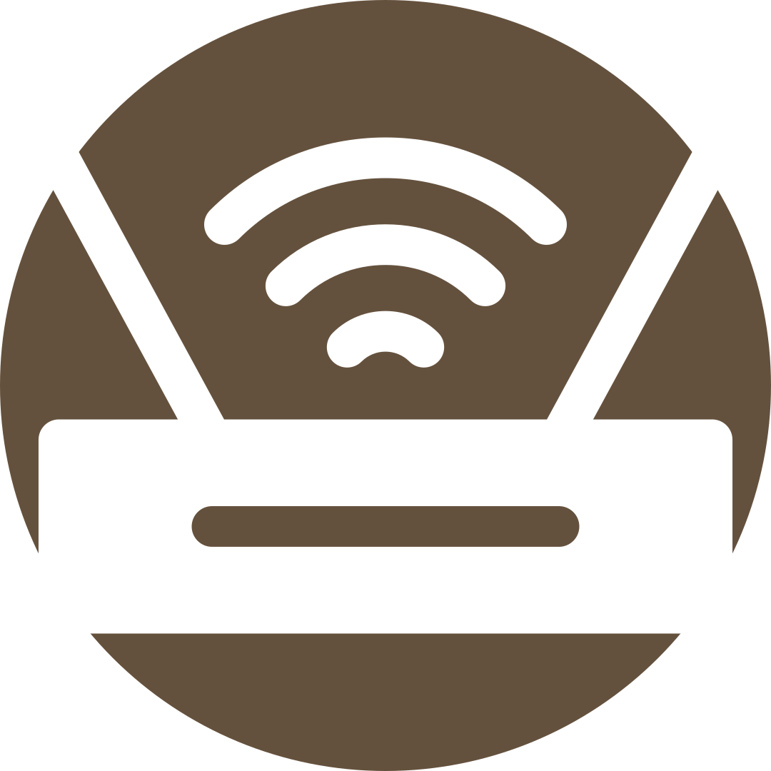 Secure Router Maintenance Icon
